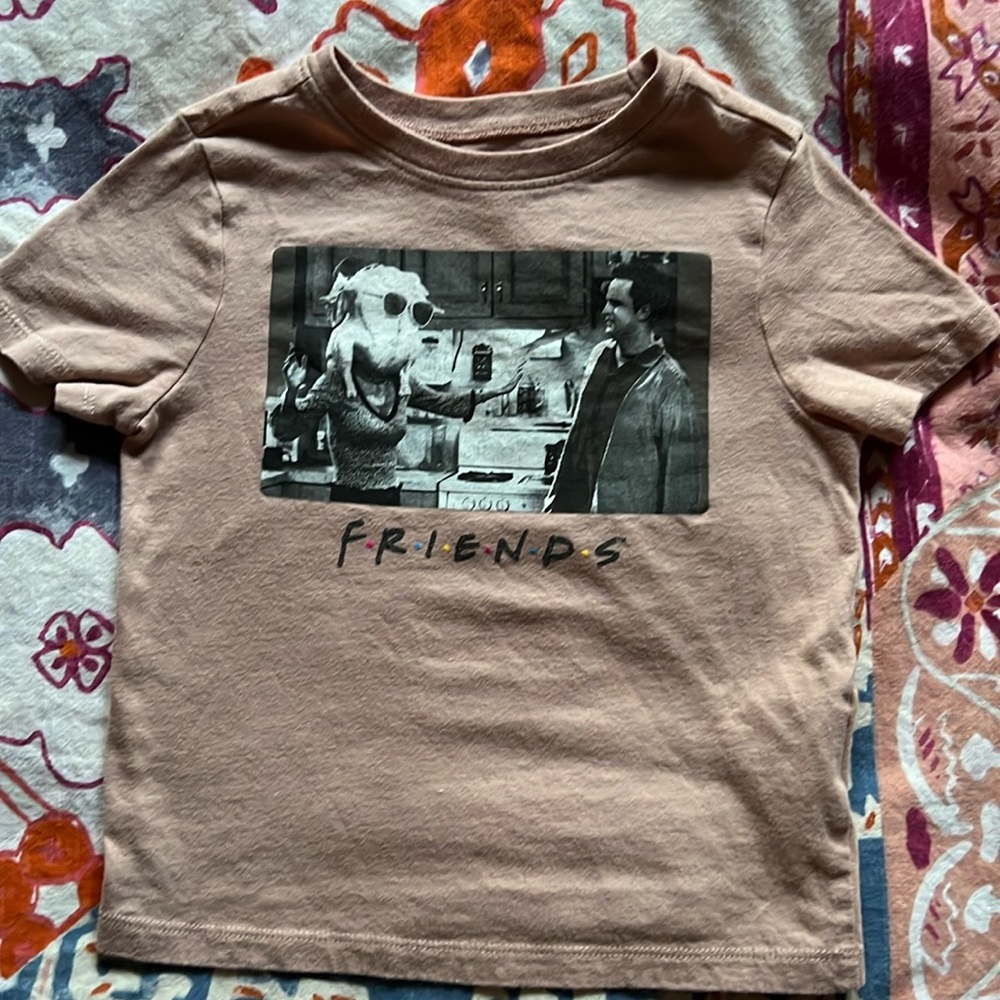 Friends T-shirt Monica and Chandler RARE
